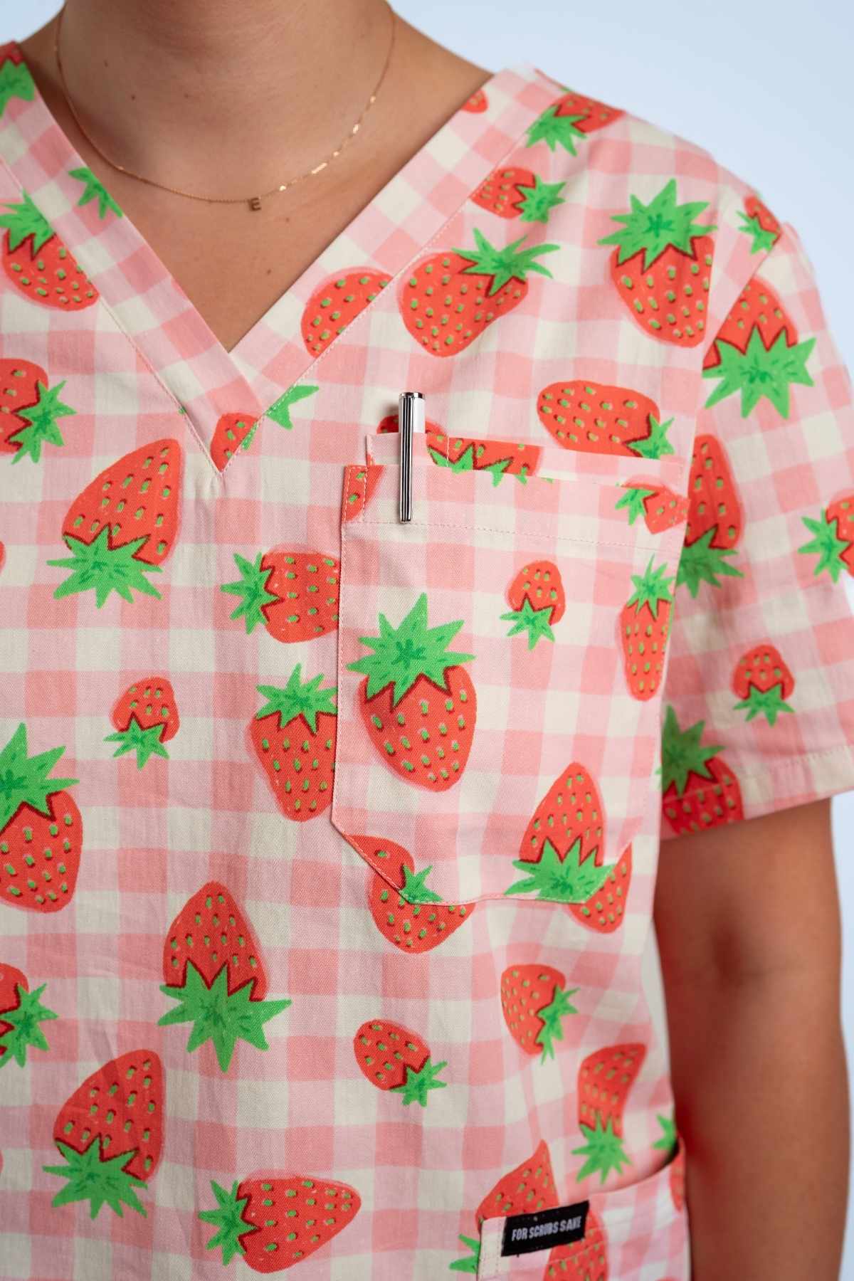 Strawberry Fields Scrub Set