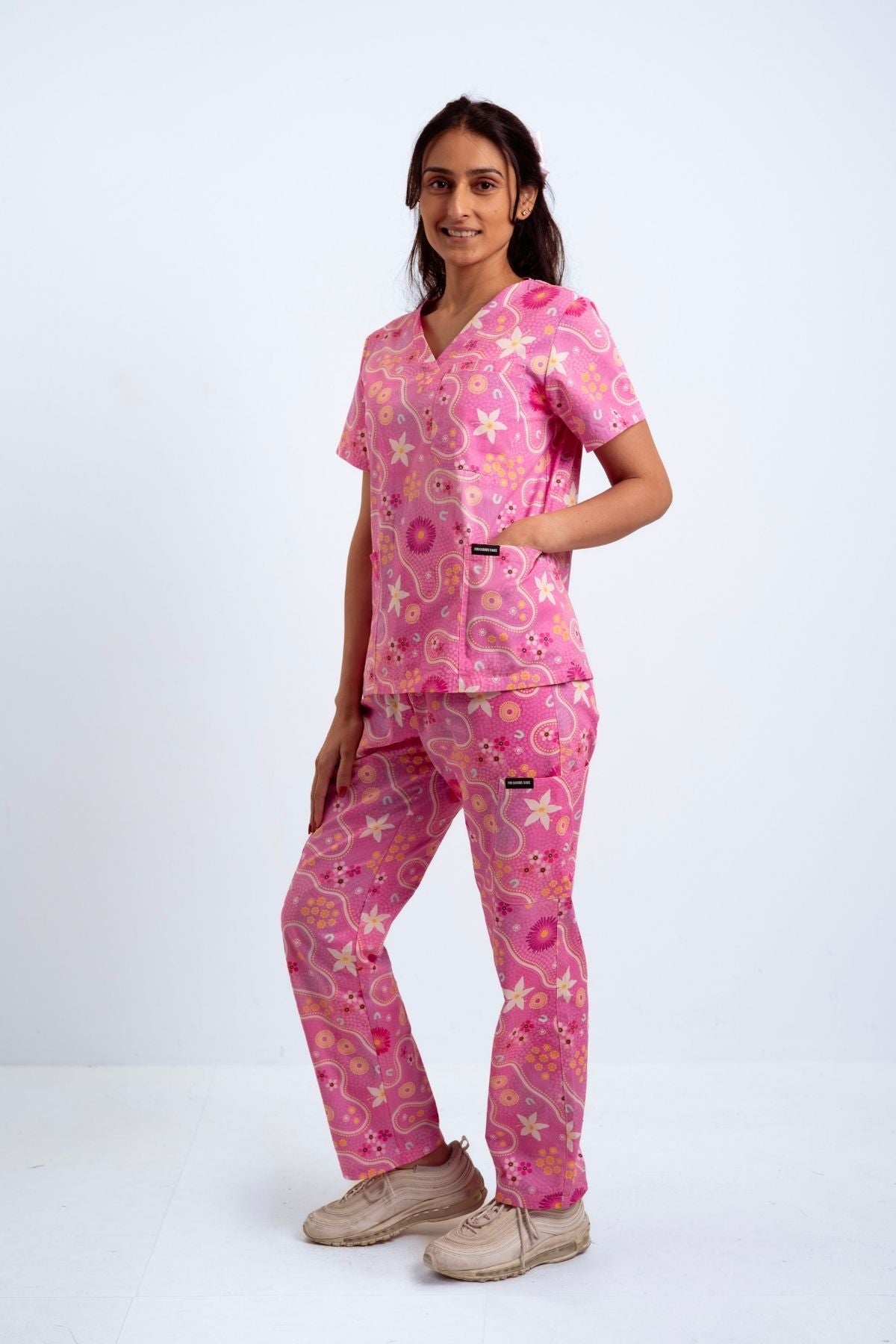 For Scrubs Sake x Mirii Art Scrub Set
