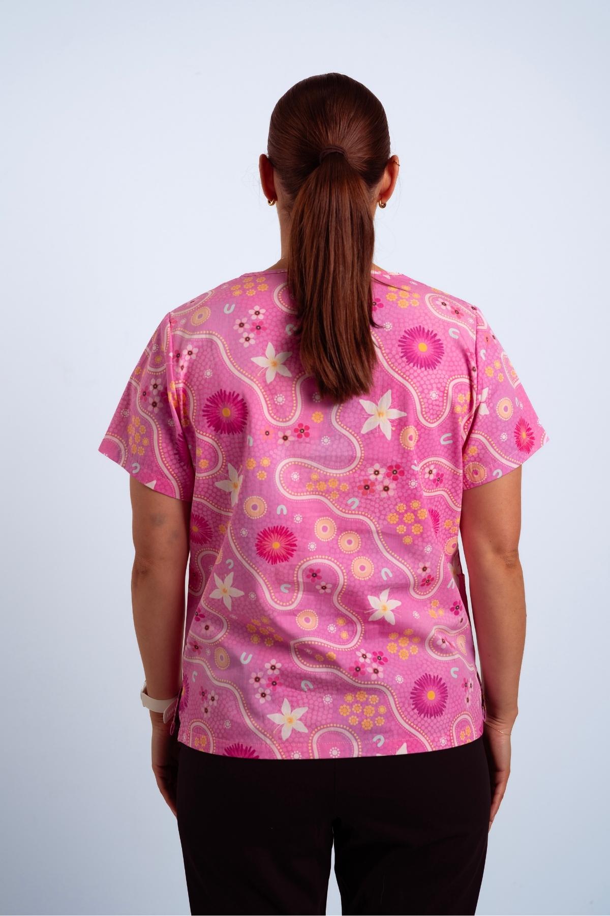 For Scrubs Sake x Mirii Art Scrub Top