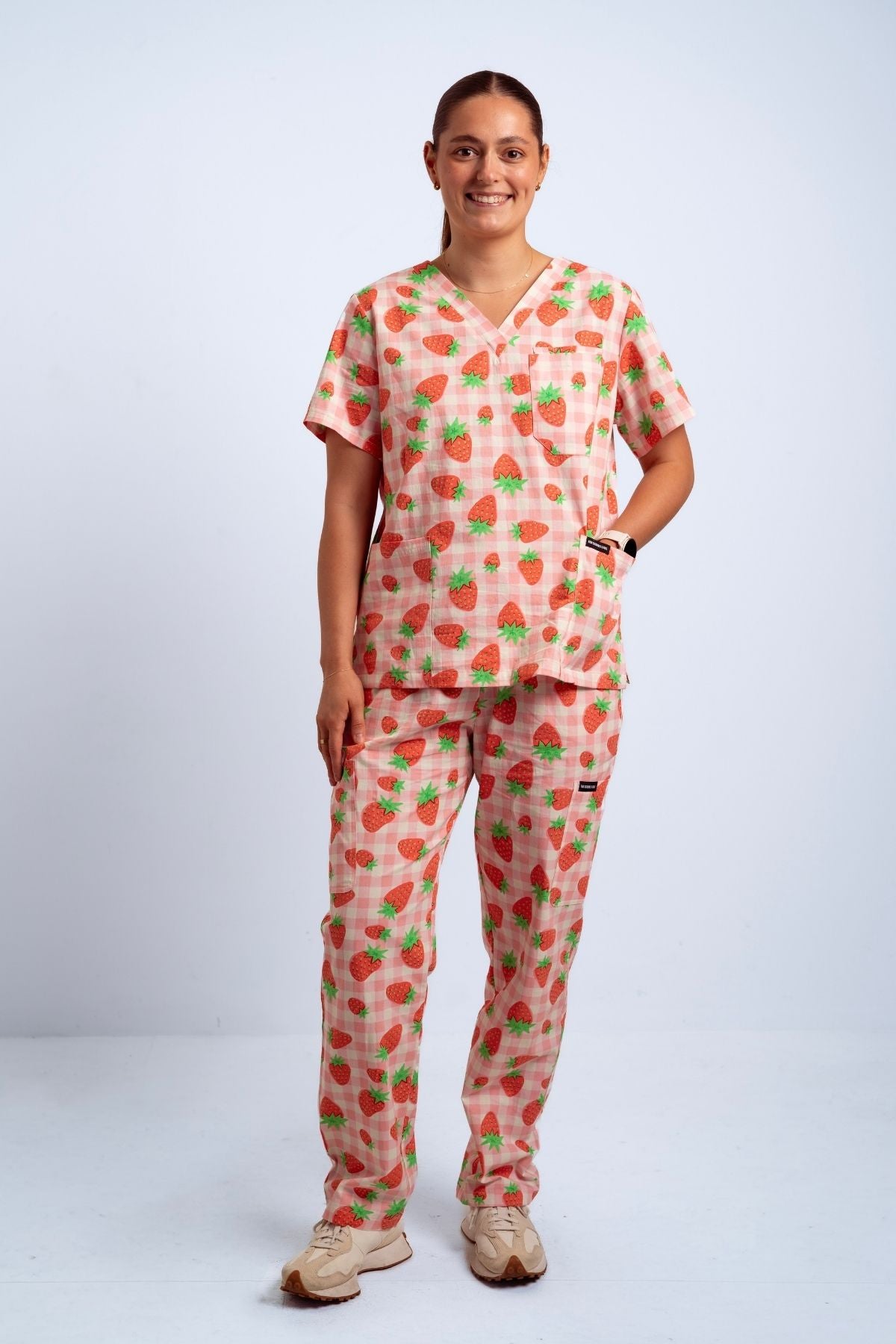 Strawberry Fields Scrub Set